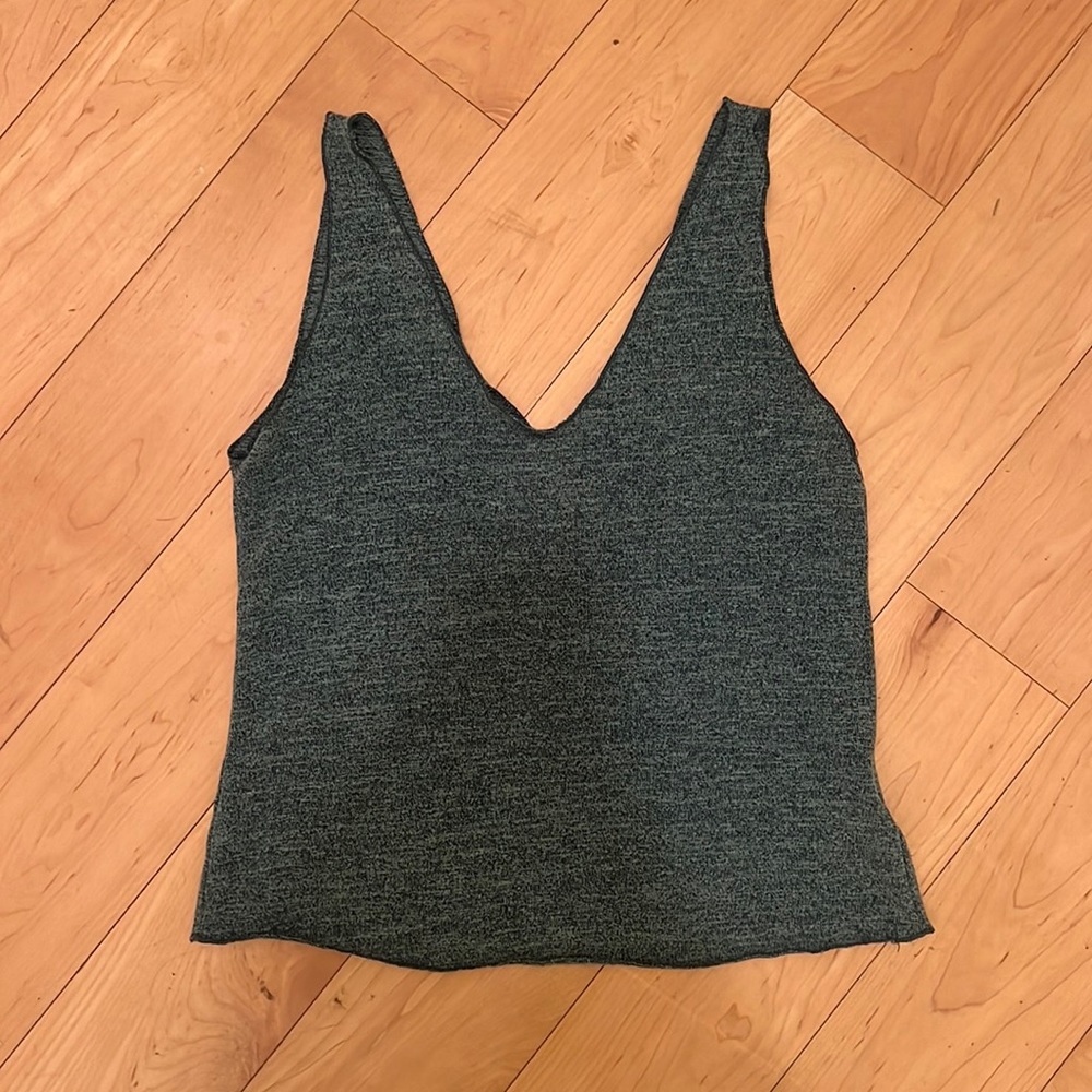 Blue/green tank top